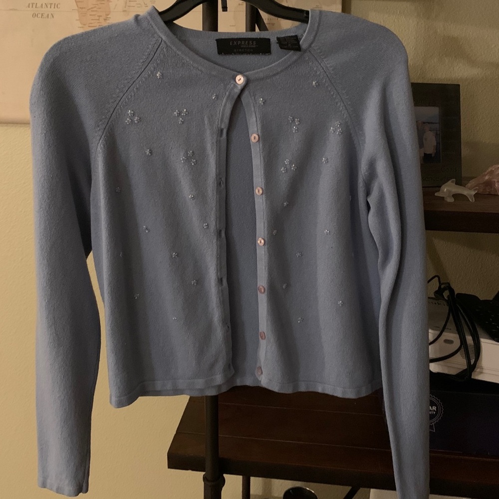 Silk Vintage Express Cardigan - cute!